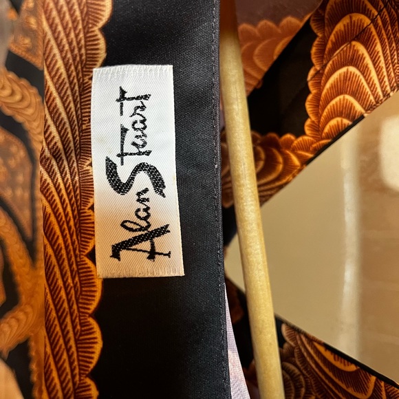 Alan Stuart 70s Vintage open neck disco shirt - Picture 4 of 9